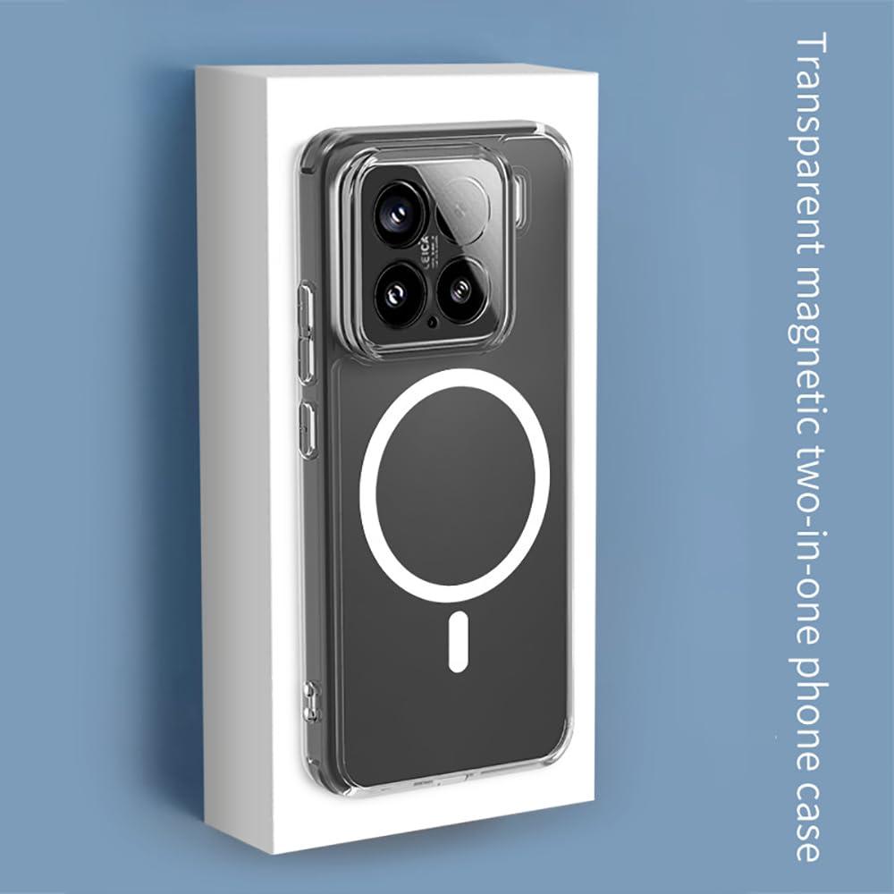 Amazon.co.jp: Lzzox for Xiaomi 15T Pro ケース クリア マグネット式